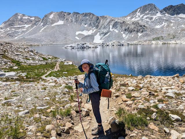 Wanda Lake, on the way up to Muir Hut