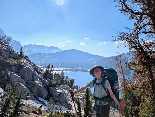 The stunning descent to Garnet Lake