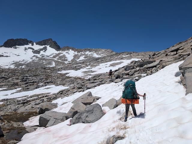 Ascending Donohue Pass